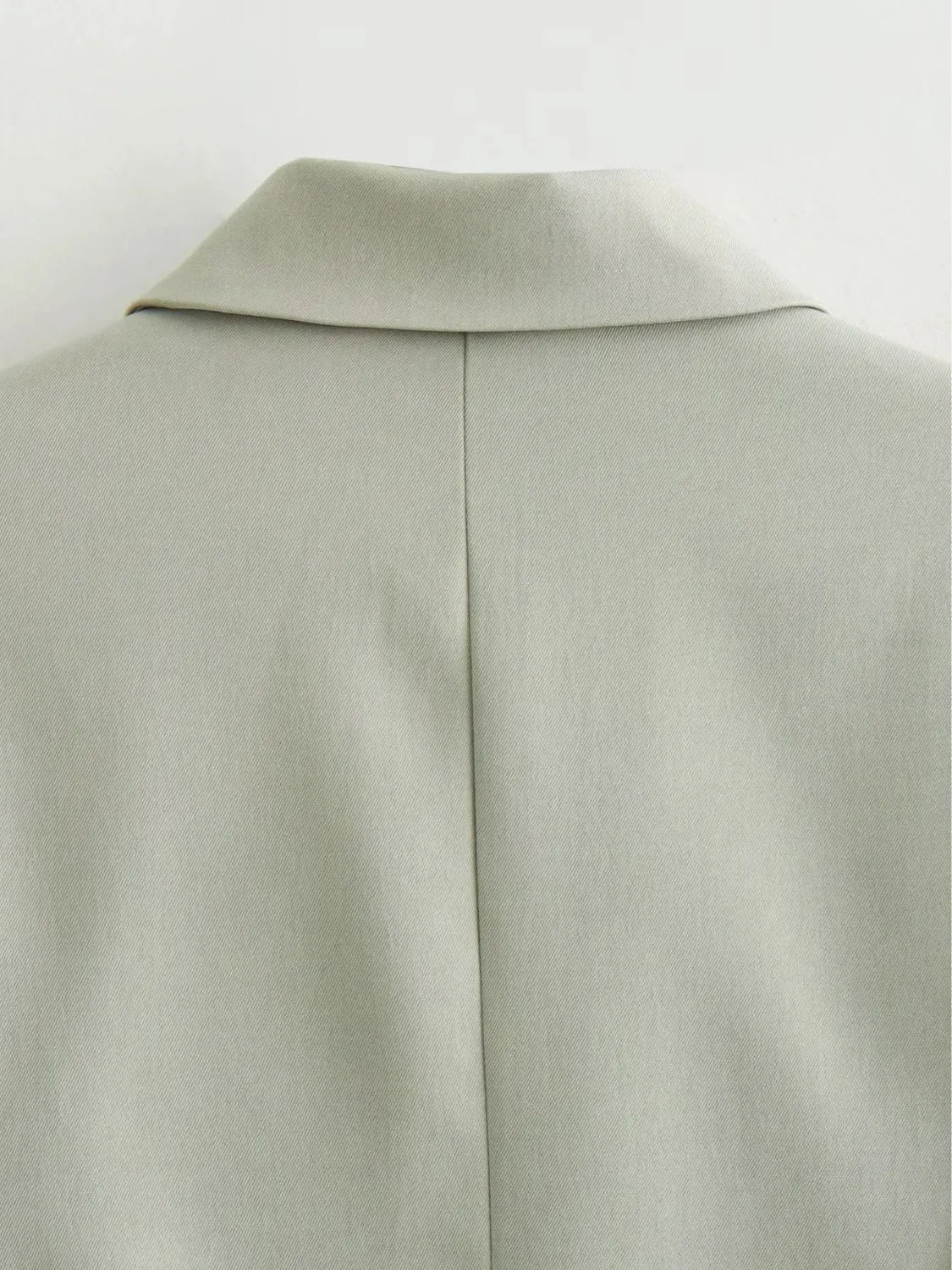 Conjunto Feminino Alfaiataria com Jaqueta Bomber e Calça de Cintura Alta Pantalona – Isabela