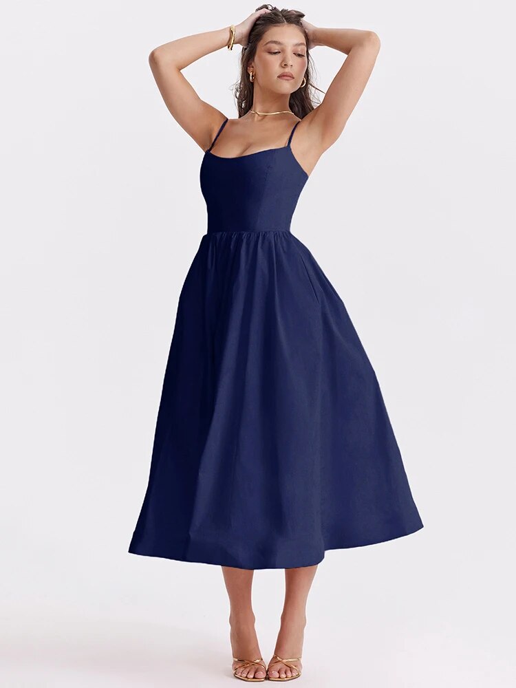 Vestido Midi Casual – Roberta