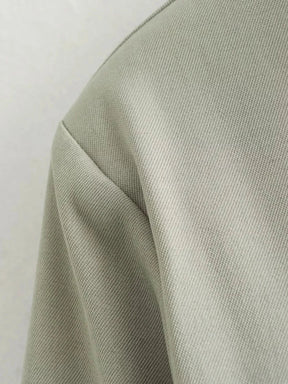 Conjunto Feminino Alfaiataria com Jaqueta Bomber e Calça de Cintura Alta Pantalona – Isabela