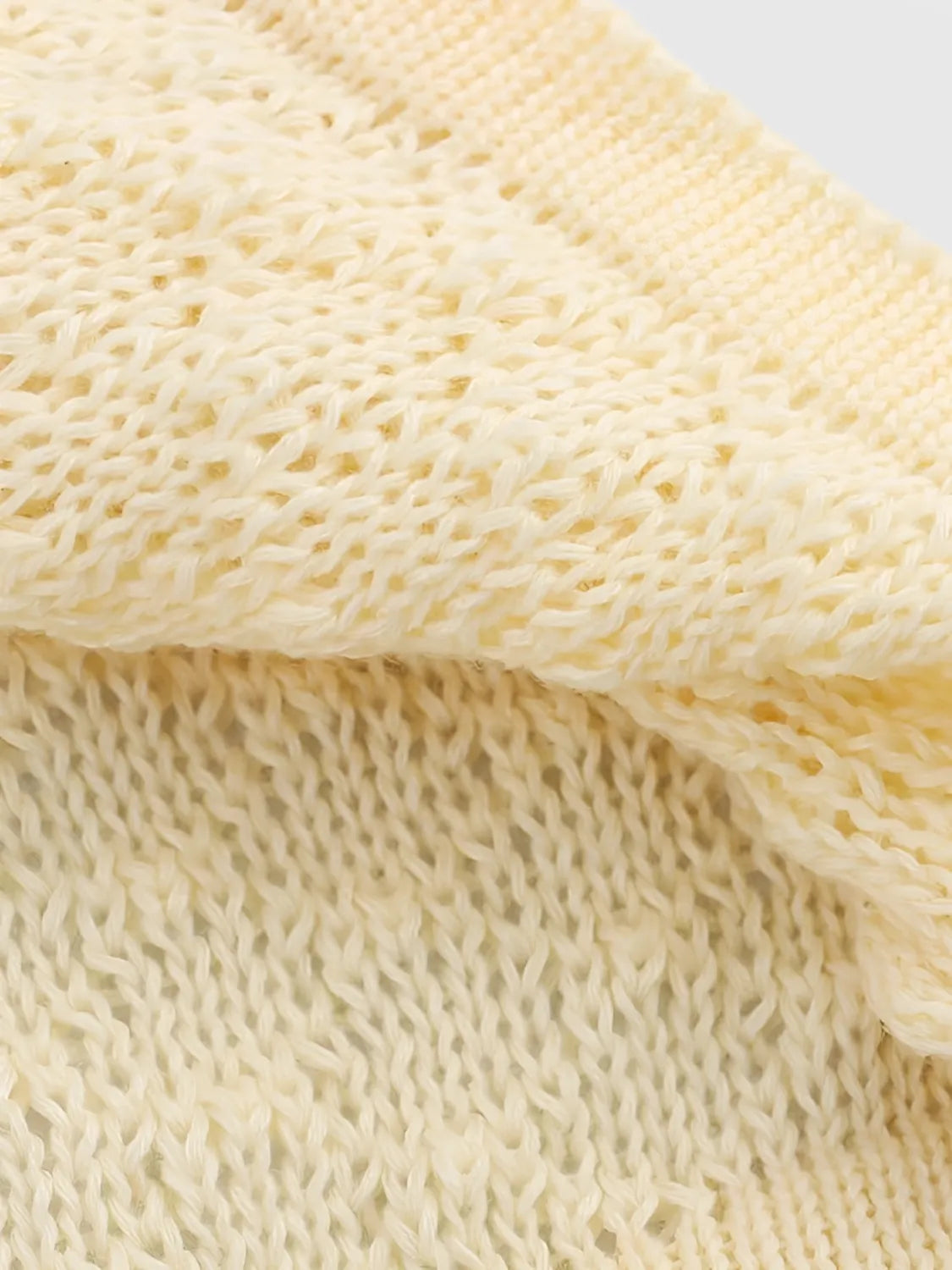 Vestido Feminino Longo de Tricô Vazado com Alças Finas – Michelle