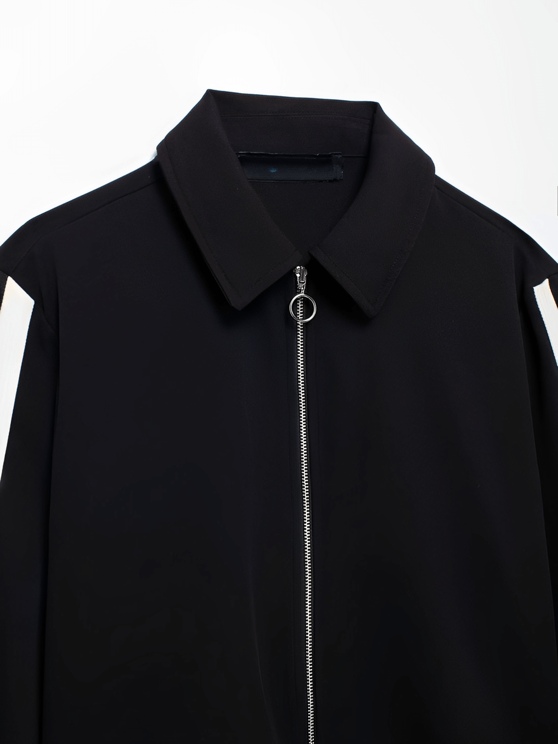 Conjunto Feminino Casual Esportivo com Jaqueta de Zíper e Calça com Listras Brancas Laterais – Débora