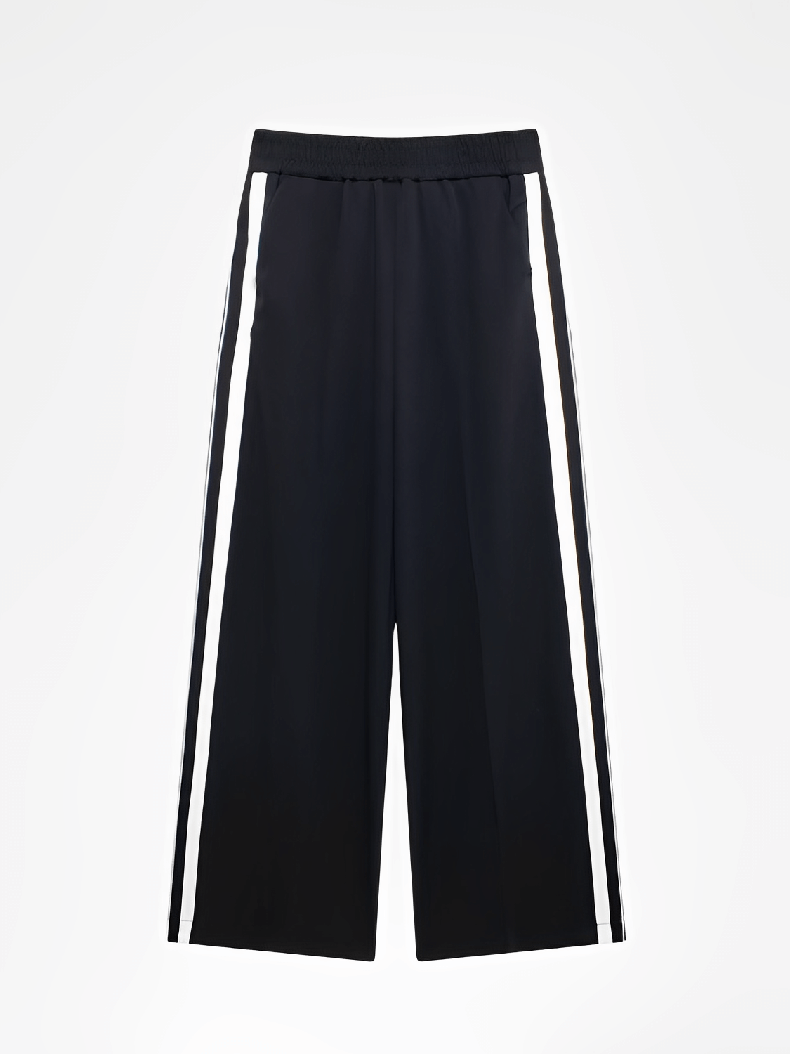 Conjunto Feminino Casual Esportivo com Jaqueta de Zíper e Calça com Listras Brancas Laterais – Débora