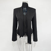 Conjunto Tulipa 3 Peças Feminino Elegante com Blazer e Vestido Curto – Jaqueline