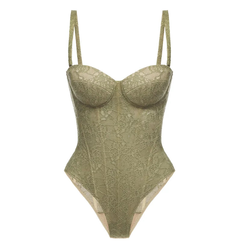 Conjunto Feminino Elegante para Festas de Verão – Top Rendado com Alças Finas + Saia de Cetim com Zíper – Júlia