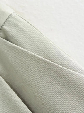 Conjunto Feminino Alfaiataria com Jaqueta Bomber e Calça de Cintura Alta Pantalona – Isabela